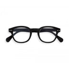 Izipizi Reading Glasses C in Black Front View