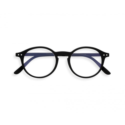 Izipizi Reading Glasses D in Black front view