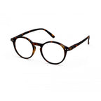 Izipizi Reading Glasses D in Tortoise angled view