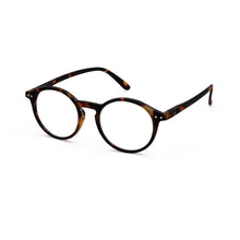 Load image into Gallery viewer, Izipizi Reading Glasses D in Tortoise angled view
