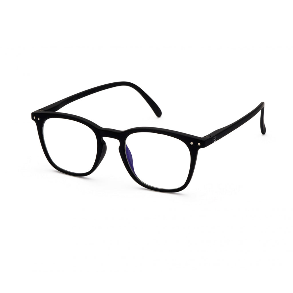 Izipizi Reading Glasses E in Black Angled View