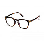 Izipizi Reading Glasses E in Tortoise Angled View