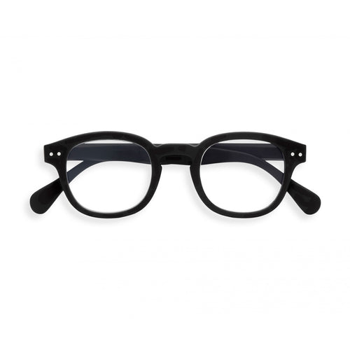 Izipizi Screen Reading Glasses C in Black front view