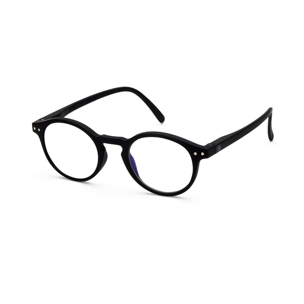 Izipizi Screen Reading Glasses H in Black angled view