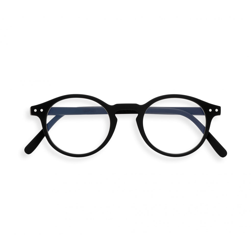 Izipizi Screen Reading Glasses H in Black front view