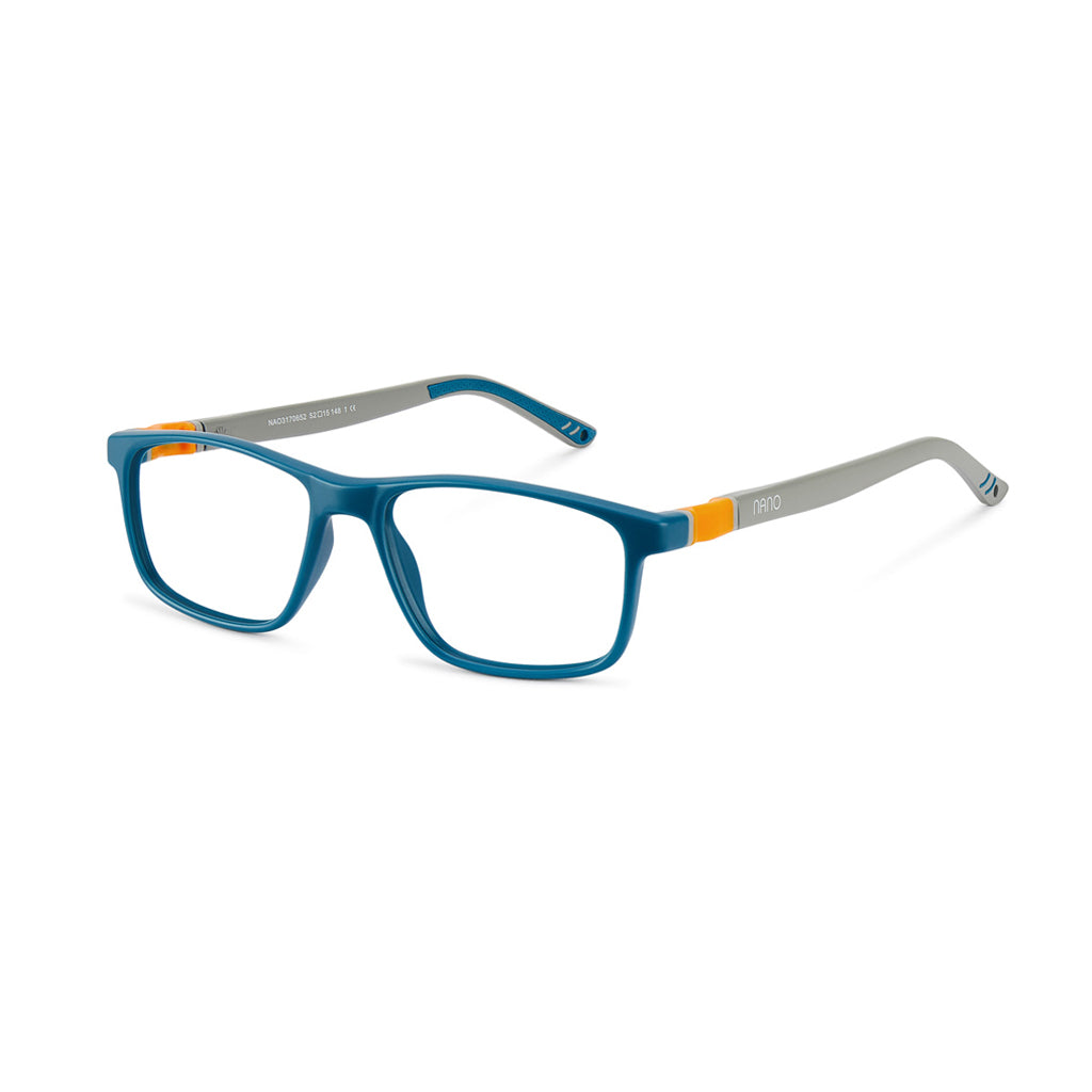 Nano Fanboy 3.0 Blue Grey Orange angled view