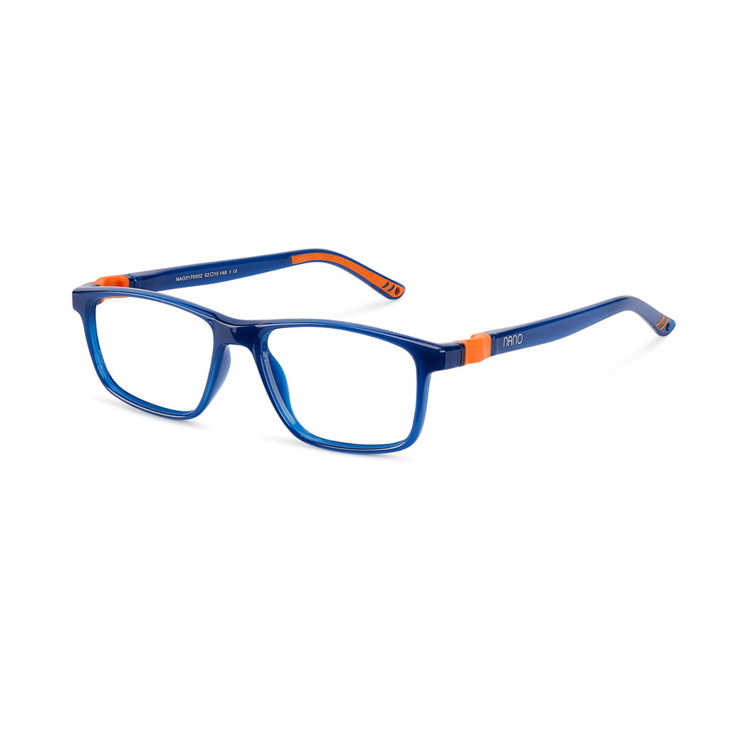 Nano Fanboy 3.0 Navy/Orange angled view