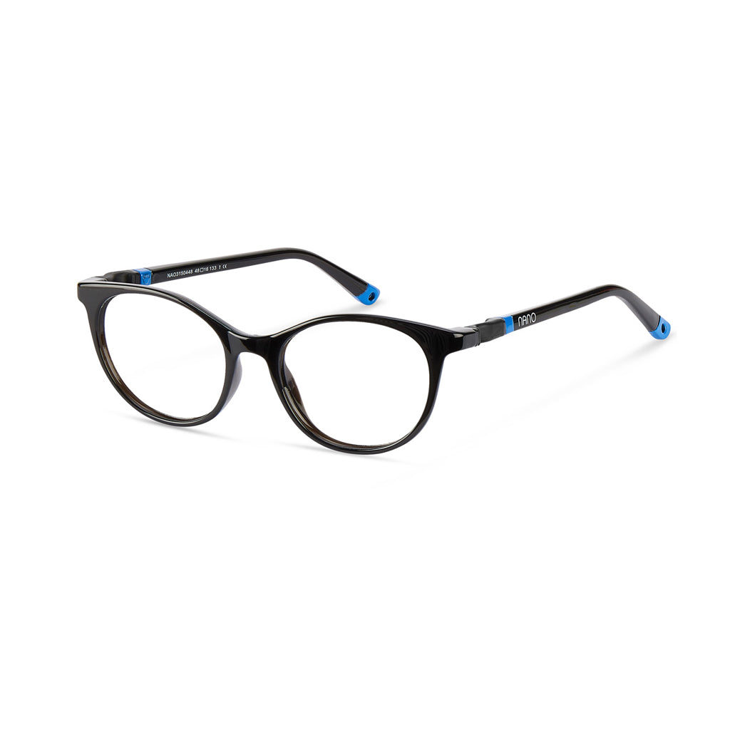 Nano Glitch 3.0 Black/Blue angled view