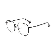Load image into Gallery viewer, Parafina Amazonas Reading Glasses in Black angled view
