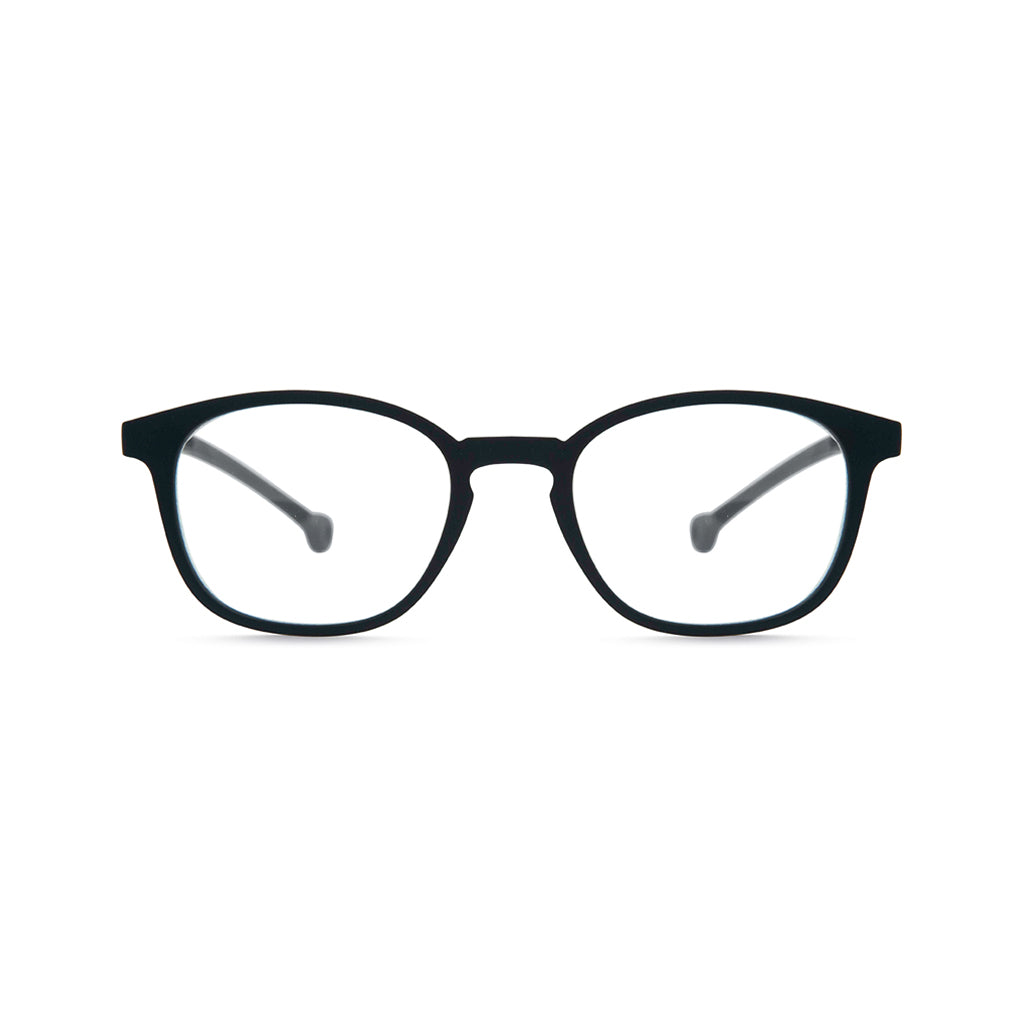 Parafina Sena Black Reading Glasses Front View