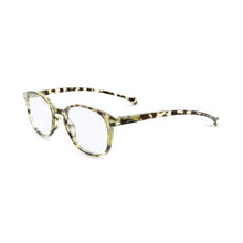 Load image into Gallery viewer, Parafina Sena Morocco Tortoise Reading Glasses Angled View
