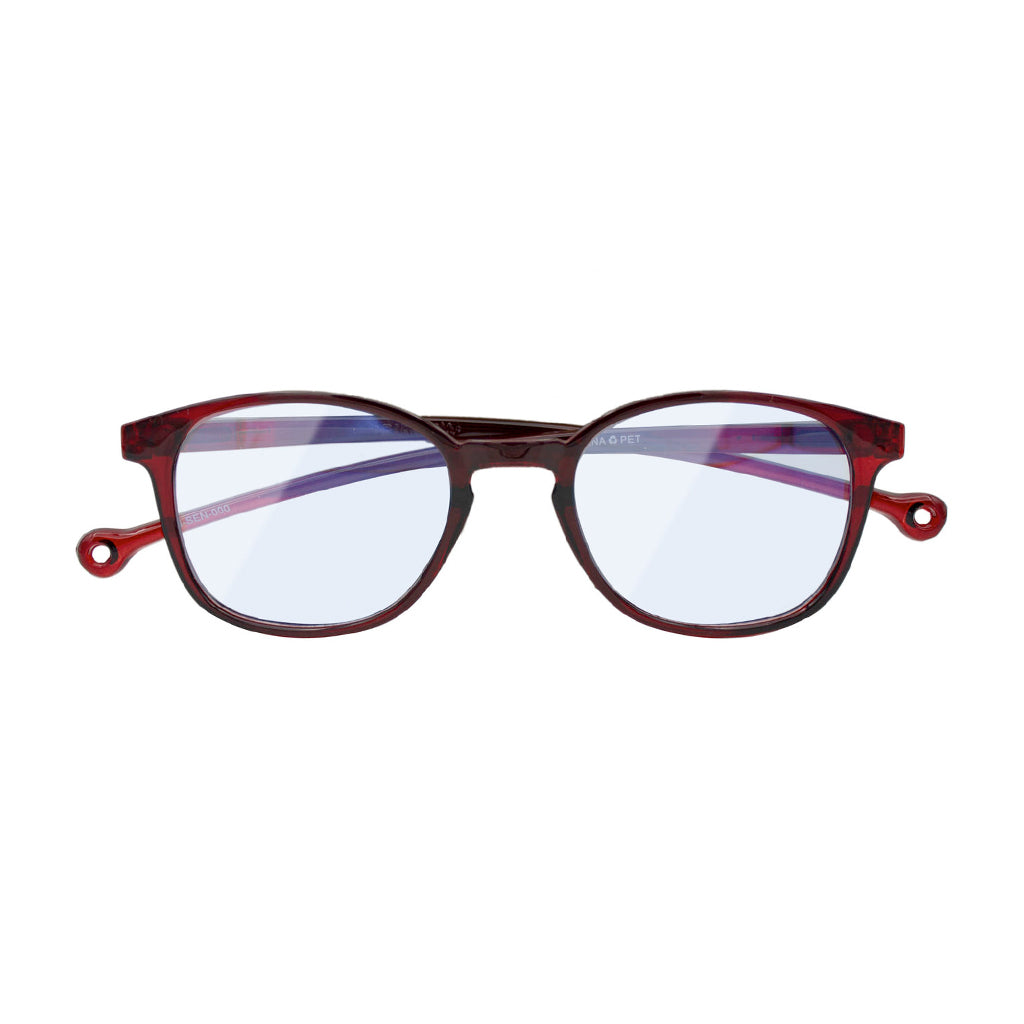 Parafina Sena Reading Glasses in Volcano front view