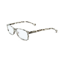 Load image into Gallery viewer, Parafina Tamesis Reading Glasses Ash White Angled View
