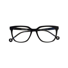 Load image into Gallery viewer, Parafina Tigris Reading Glasses in Black front view
