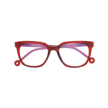Load image into Gallery viewer, Parafina Tigris Reading Glasses in Volcano Red front view

