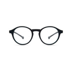 Parafina Volga Reading Glasses in Black front view