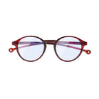 Parafina Volga Reading Glasses in Volcano front view