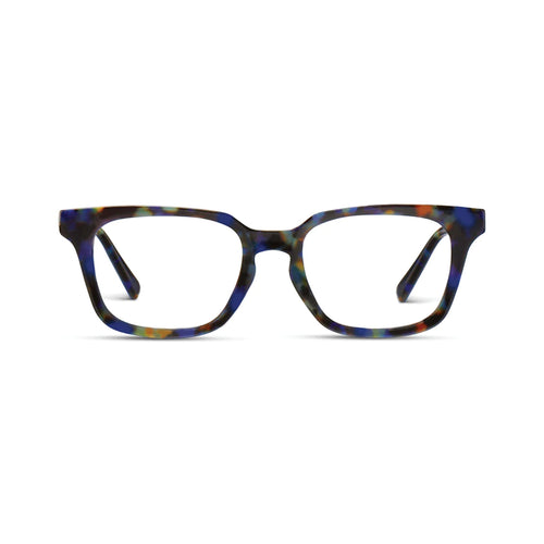 Peepers Readers Bowie frame in Cobalt Tortoise front view