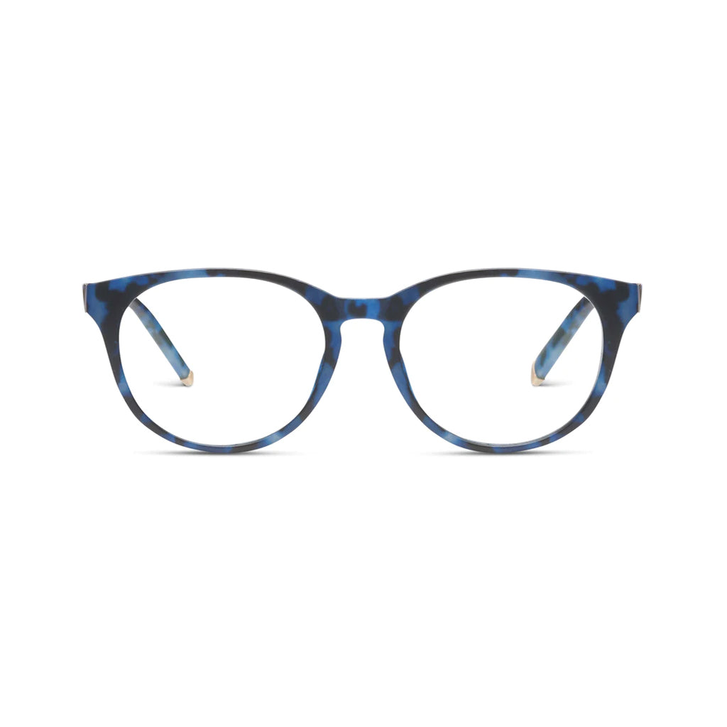 Peepers Readers Canyon frame in Navy Tortoise front view