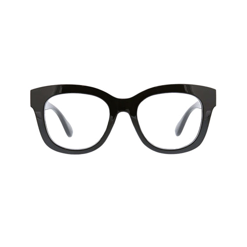 Peepers Readers Center Stage Frame in Black front view