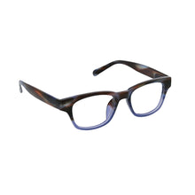 Load image into Gallery viewer, Peepers Readers Hazel frame in Multi Horn angled view
