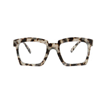 Load image into Gallery viewer, Peepers Readers Standing Ovation Frame in Gray Tortoise front view
