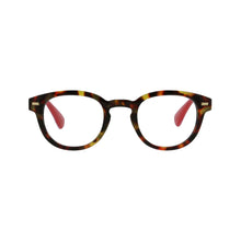 Load image into Gallery viewer, Peepers Readers Tartan frame in Tortoise Plaid front view

