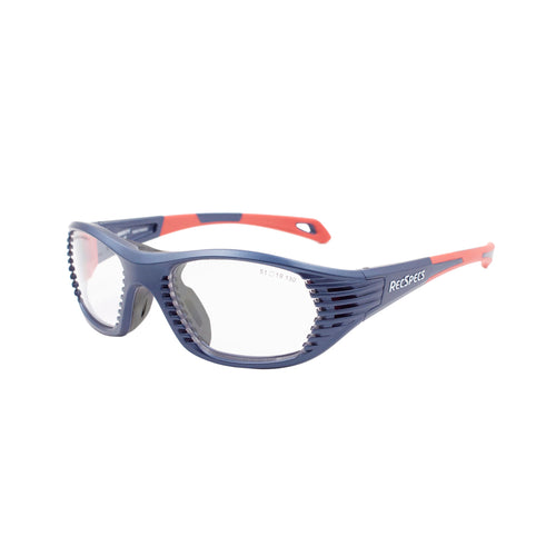 Rec Specs Maxx Air in Matte Navy Red angled view