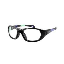 Load image into Gallery viewer, Rec Specs Maxx Air in Shiny Black Purple Fade Speck angled view
