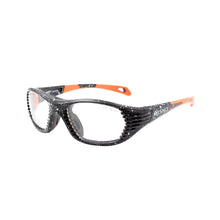 Load image into Gallery viewer, Rec Specs Maxx Air in Spotted Matte Black Orange angled view
